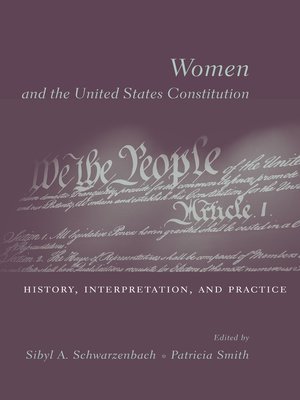 cover image of Women and the U.S. Constitution
